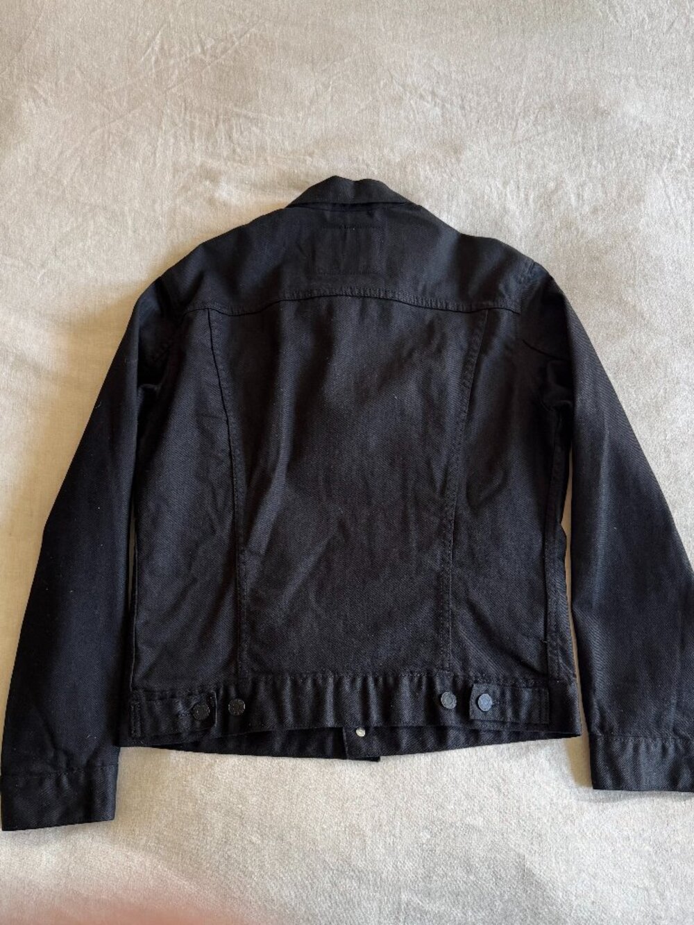 Levi's Men's Trucker Jacket M Black - Picture 7 of 7